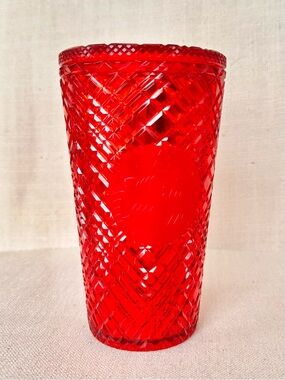 Starbucks Red Jeweled Tumbler 16oz